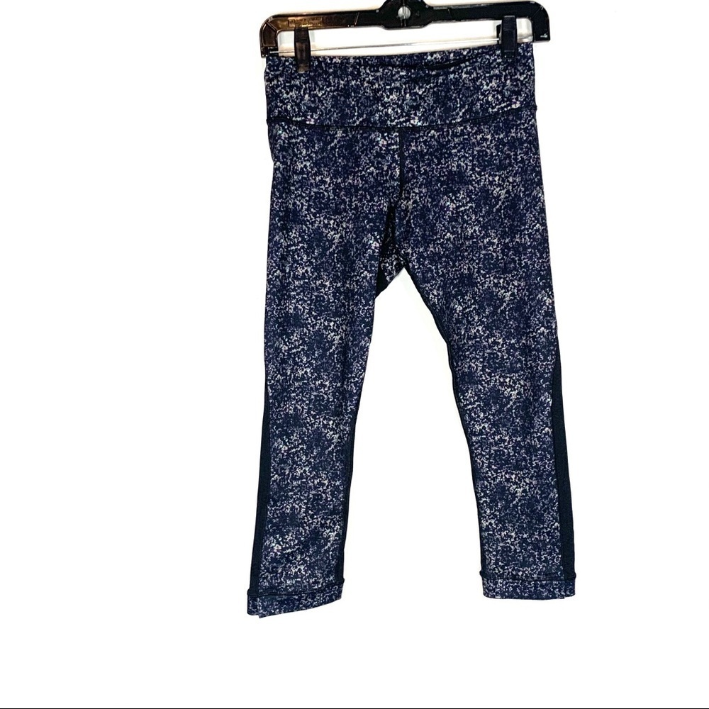 Lululemon | crop capri Multicolor legging